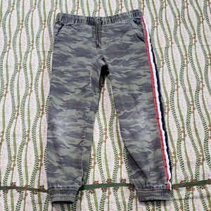 Children camo sweat pants